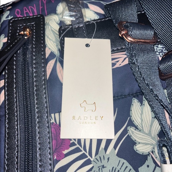 🌟NWT🌟 Radley London Longleat Palms Floral Backpack - Picture 11 of 14
